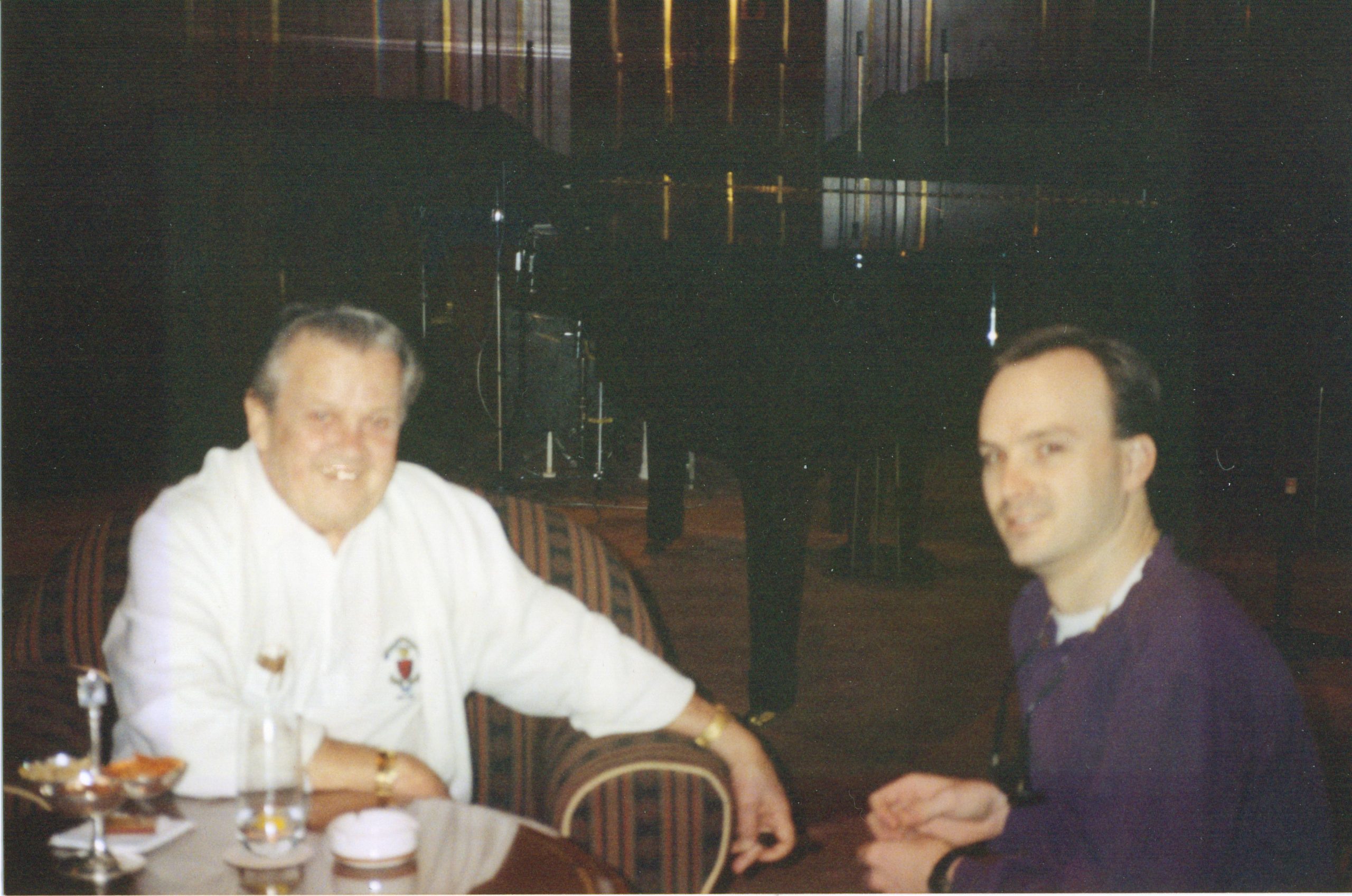 Phil Clarke Sr and Kevin Higgins in Hong Kong